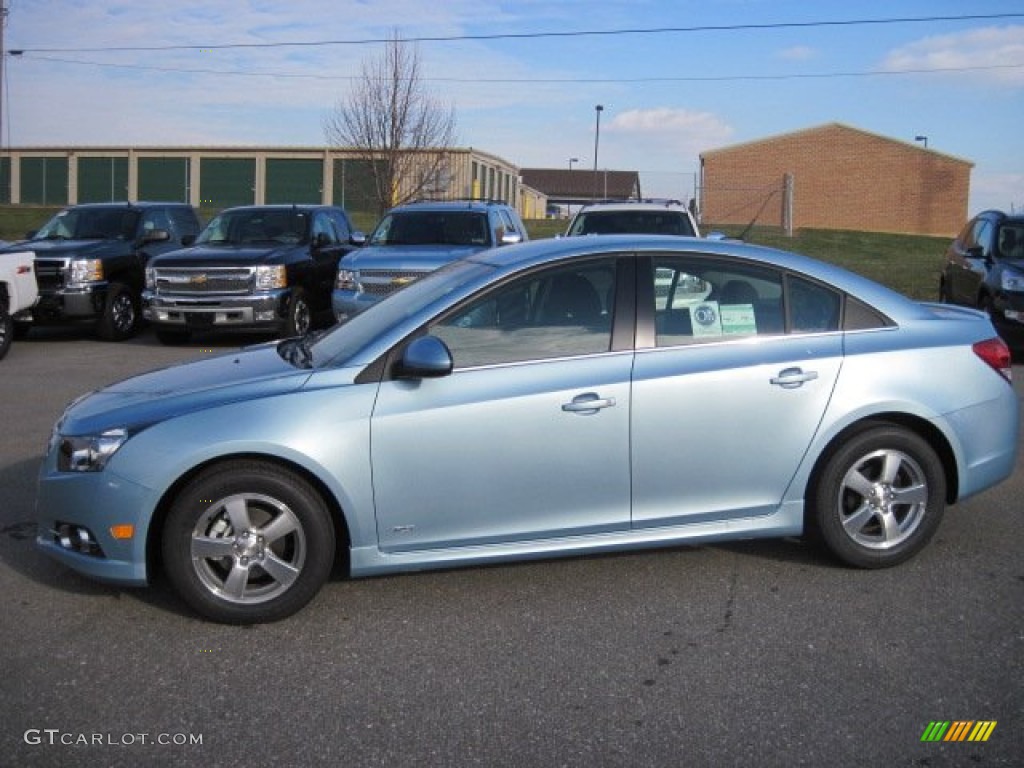 2012 Cruze LT - Ice Blue Metallic / Jet Black photo #1