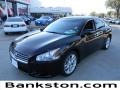 2010 Super Black Nissan Maxima 3.5 SV Premium  photo #1