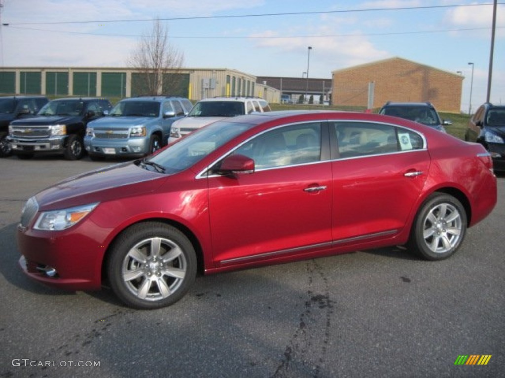 2012 LaCrosse FWD - Crystal Red Tintcoat / Cashmere photo #1