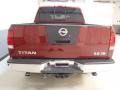2004 Red Brawn Nissan Titan SE Crew Cab 4x4  photo #6