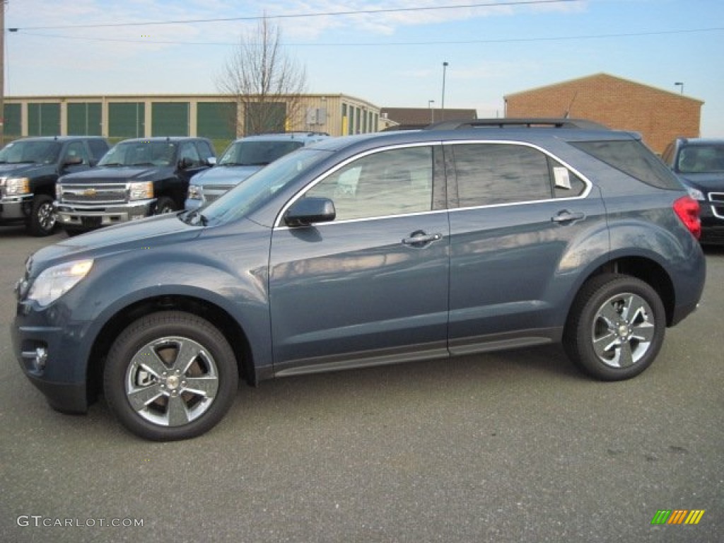 Twilight Blue Metallic 2012 Chevrolet Equinox LT AWD Exterior Photo #59239254