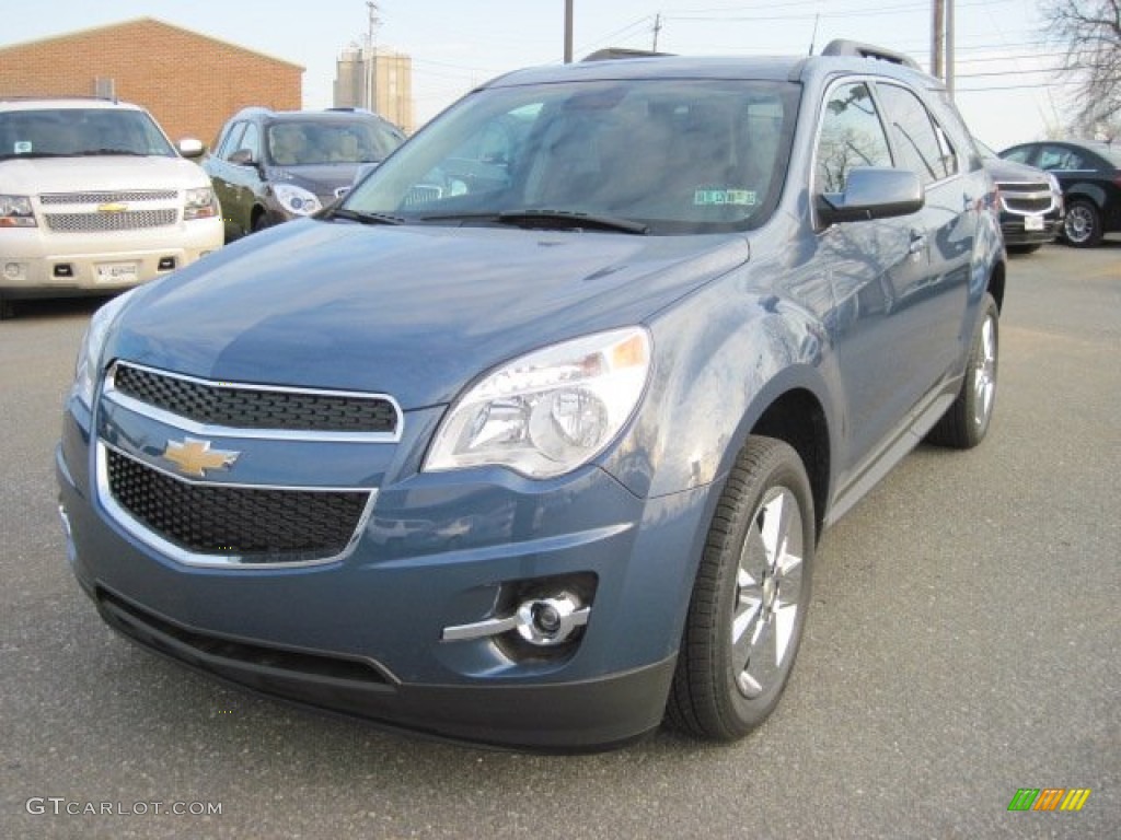 Twilight Blue Metallic 2012 Chevrolet Equinox LT AWD Exterior Photo #59239260