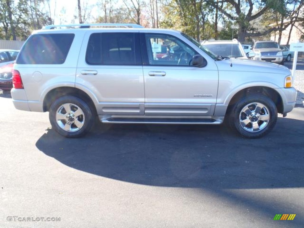 2004 Explorer Limited 4x4 - Silver Birch Metallic / Midnight Grey photo #3