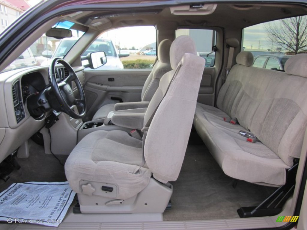 Tan Interior 2001 Chevrolet Silverado 2500HD LS Extended Cab Photo #59239464