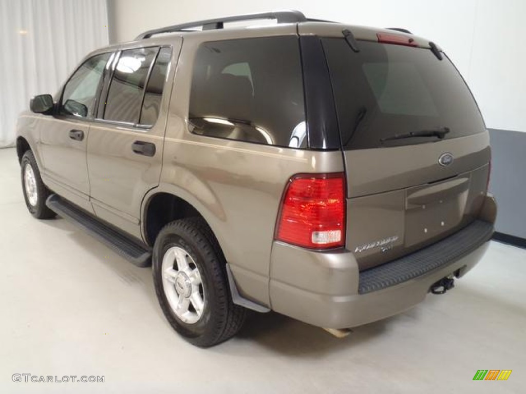 2004 Explorer XLT - Mineral Grey Metallic / Medium Parchment photo #19