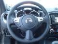Black/Red Leather/Silver Trim Steering Wheel Photo for 2012 Nissan Juke #59240187