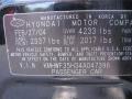 2004 Ebony Black Hyundai Sonata V6  photo #18