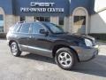 2001 Obsidian Black Hyundai Santa Fe GLS V6  photo #5