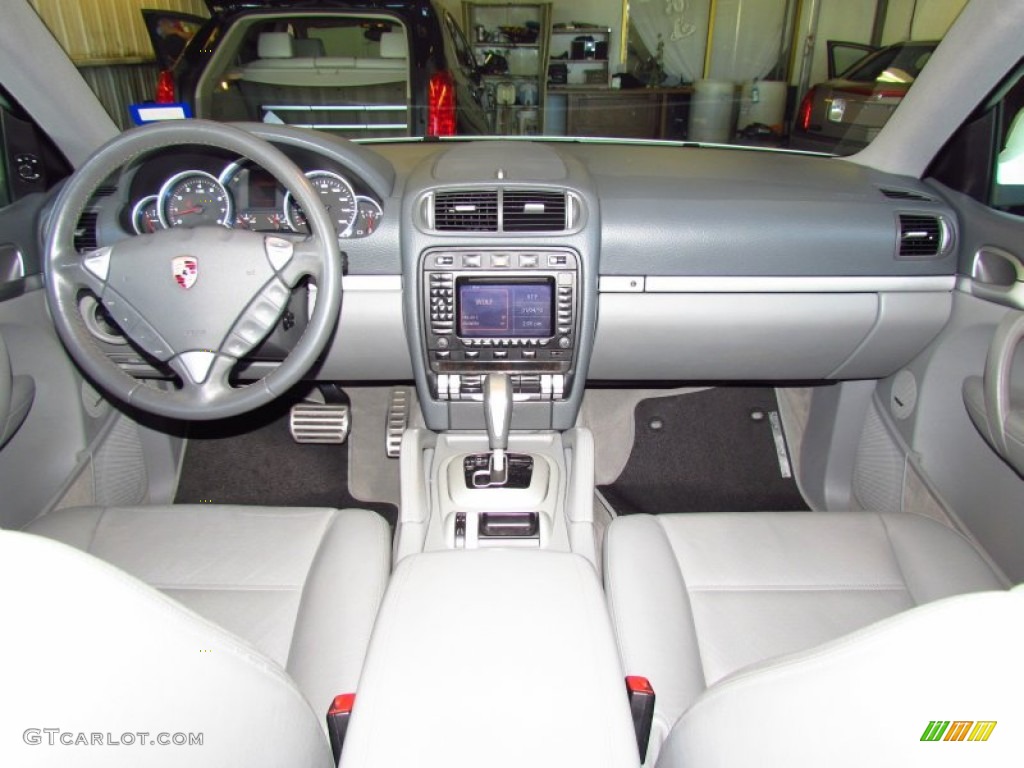 2006 Porsche Cayenne S Stone/Steel Grey Dashboard Photo #59241579