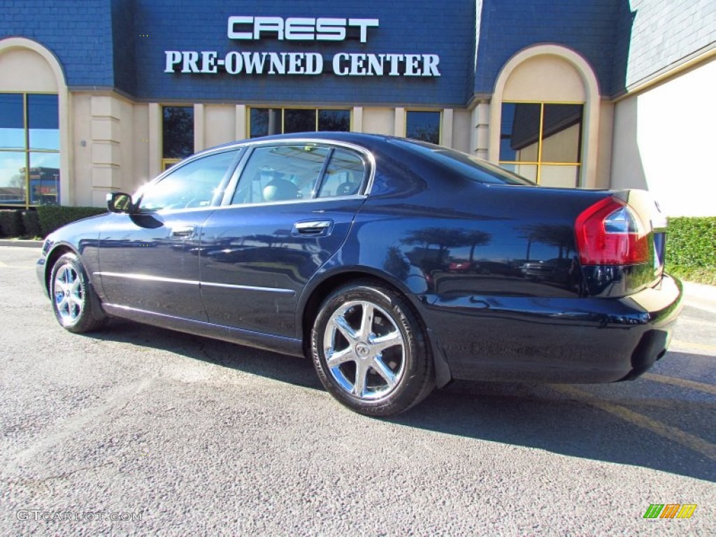 2003 Q 45 Luxury Sedan - Twilight Blue / Willow photo #2