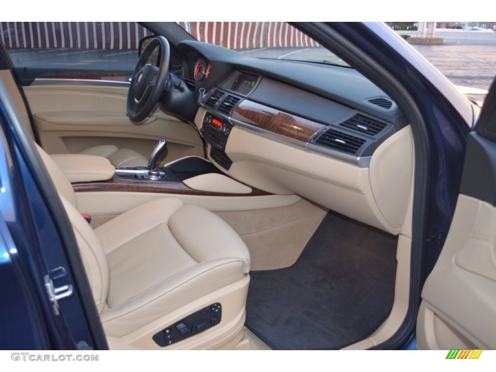 Sand Beige Interior 2010 BMW X6 xDrive50i Photo #59244520