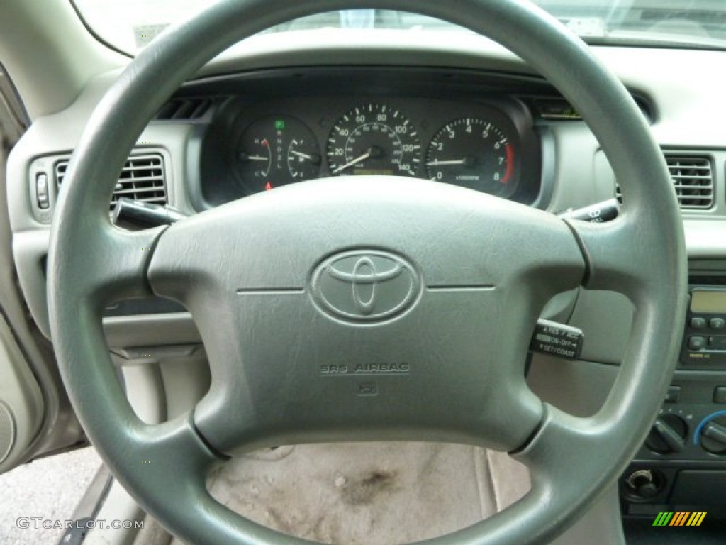 2001 Camry LE - Antique Sage Pearl / Gray photo #18