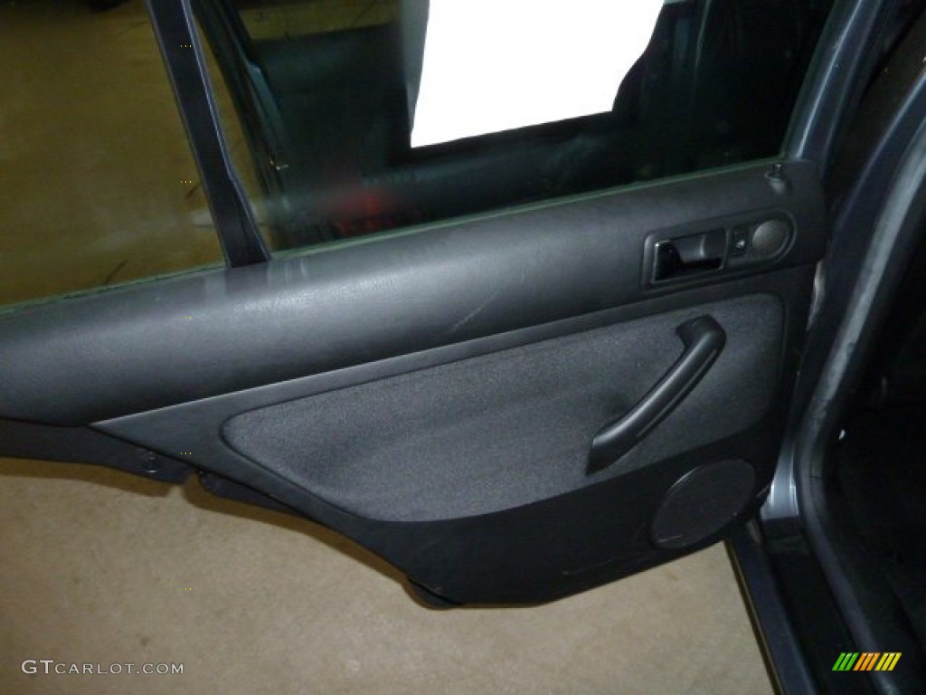 2003 Jetta GL 1.8T Sedan - Platinum Grey Metallic / Black photo #14