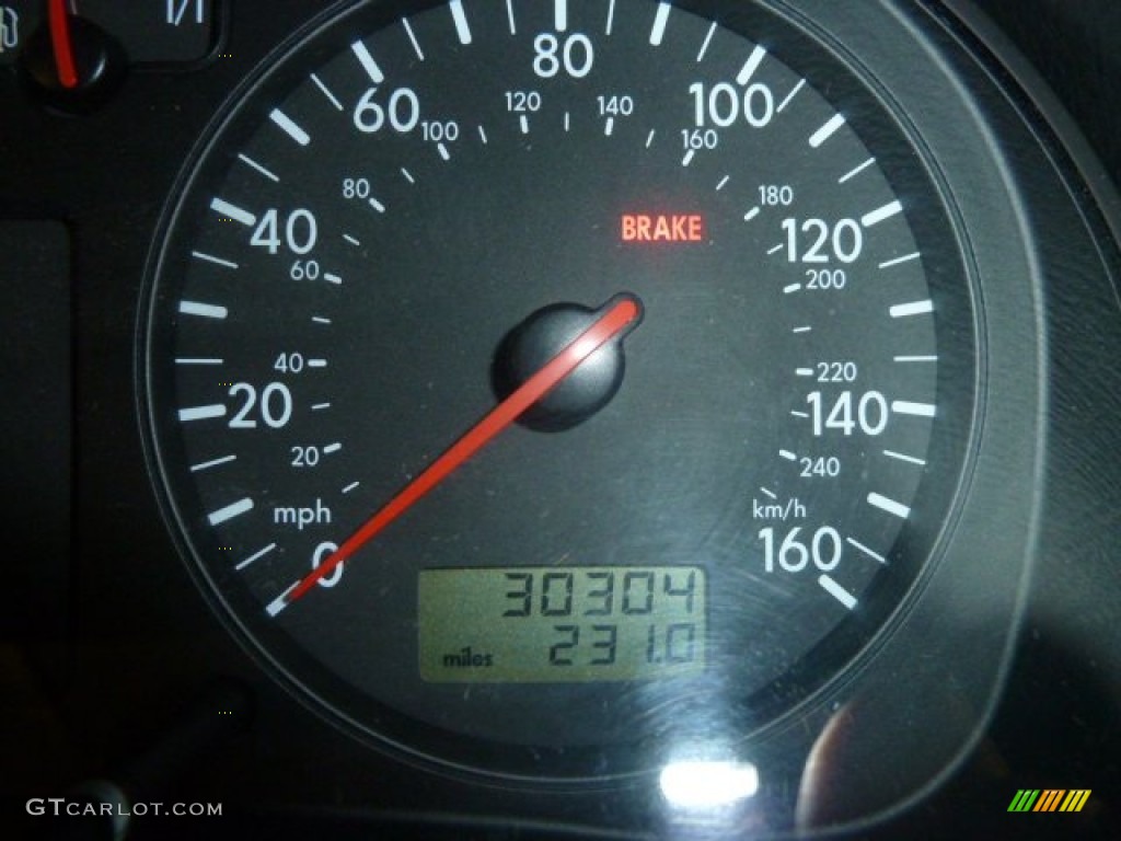 2003 Jetta GL 1.8T Sedan - Platinum Grey Metallic / Black photo #19