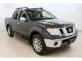 2010 Night Armor Metallic Nissan Frontier LE Crew Cab 4x4  photo #1