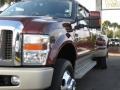 Dark Copper Metallic - F350 Super Duty King Ranch Crew Cab 4x4 Dually Photo No. 10