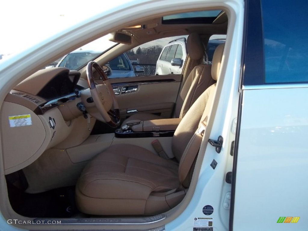 2008 S 550 4Matic Sedan - Arctic White / Cashmere/Savanna photo #11