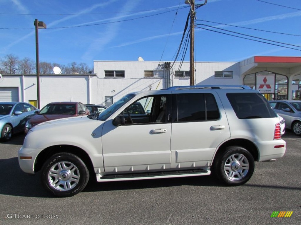 Ceramic White Pearl 2004 Mercury Mountaineer V8 Premier AWD Exterior Photo #59247187