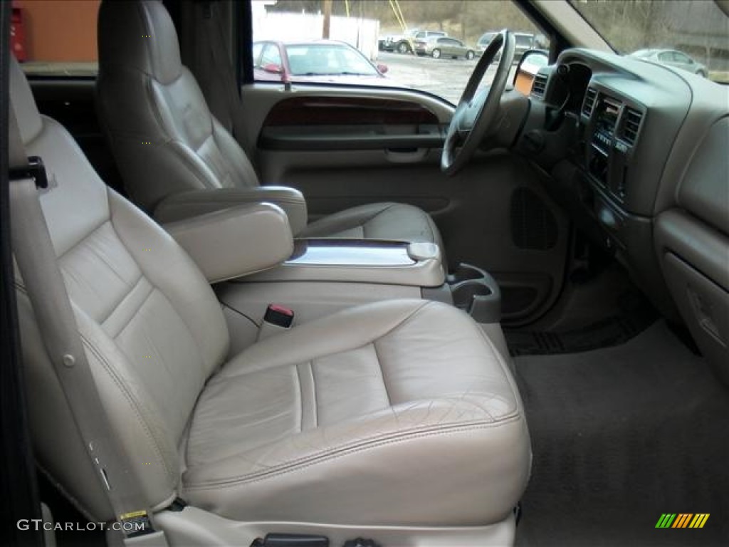 2000 Excursion Limited 4x4 - Deep Wedgewood Blue Metallic / Medium Parchment photo #2