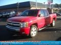 2008 Victory Red Chevrolet Silverado 1500 LT Extended Cab 4x4  photo #16