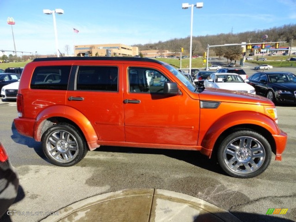 Sunburst Orange Pearl 2008 Dodge Nitro R/T 4x4 Exterior Photo #59248384