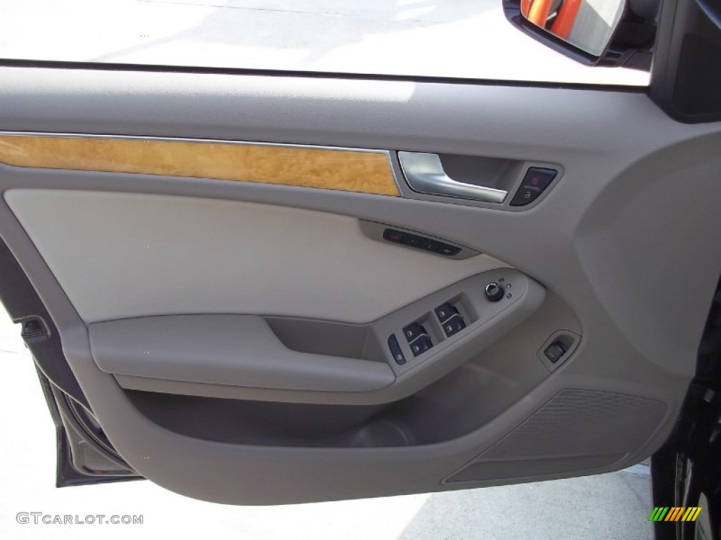 2009 A4 2.0T Premium quattro Sedan - Brilliant Black / Cardamom Beige photo #10