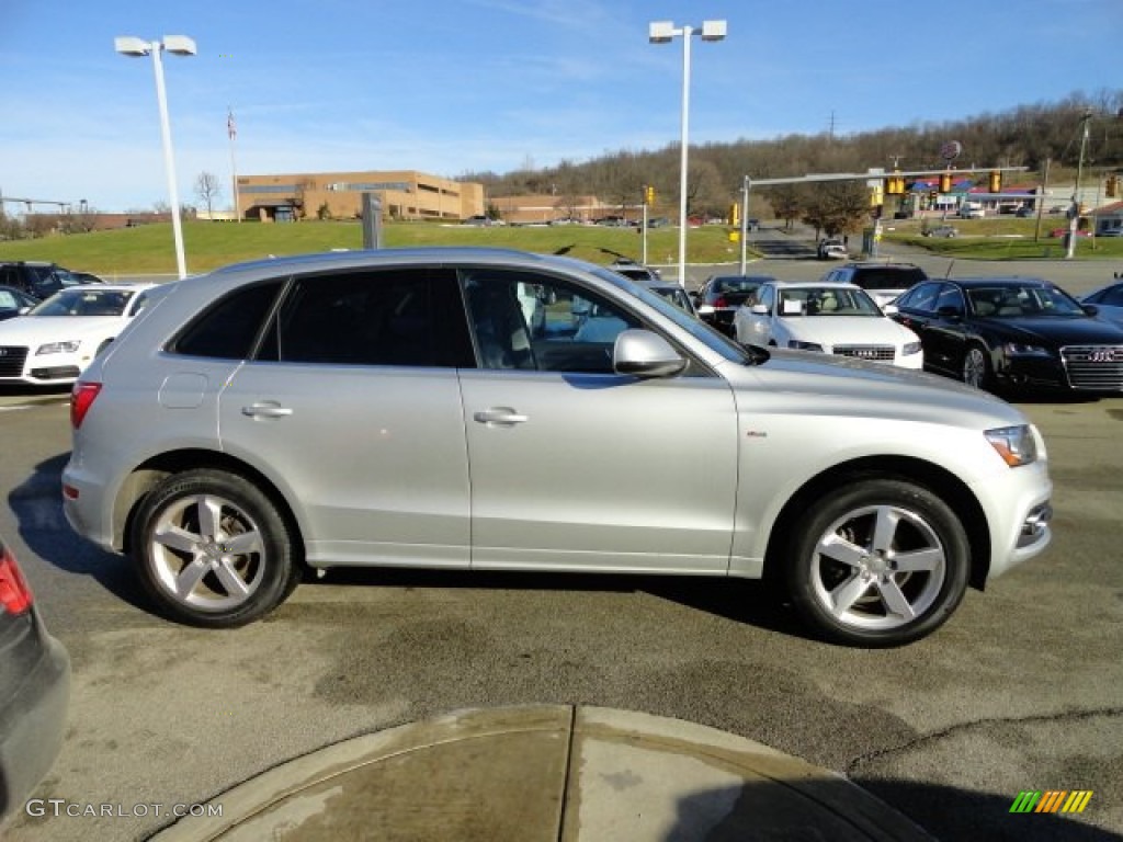 Ice Silver Metallic 2011 Audi Q5 3.2 quattro Exterior Photo #59249065