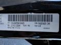 PXR: Brilliant Black Crystal Pearl 2008 Chrysler Sebring Limited Sedan Color Code