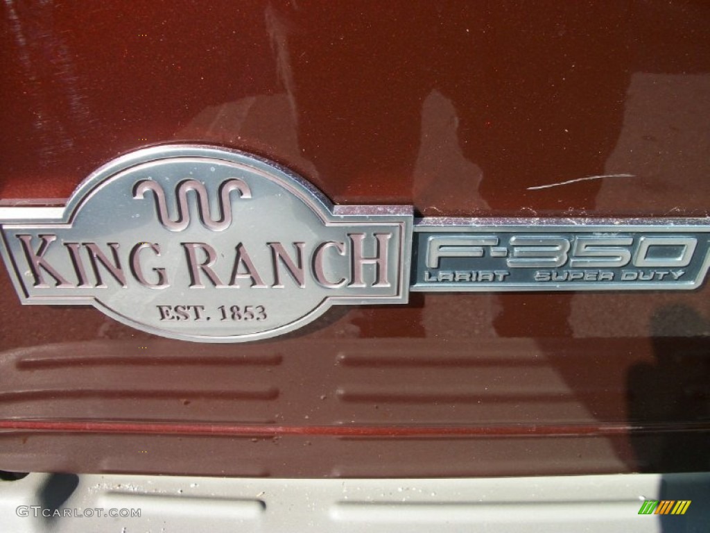 2006 Ford F350 Super Duty King Ranch Crew Cab 4x4 Marks and Logos Photo #59249956