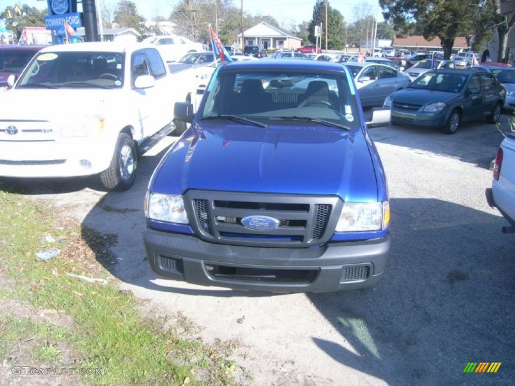 2006 Ranger XL Regular Cab - Sonic Blue Metallic / Medium Dark Flint photo #2