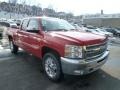 2012 Victory Red Chevrolet Silverado 1500 LT Extended Cab 4x4  photo #6