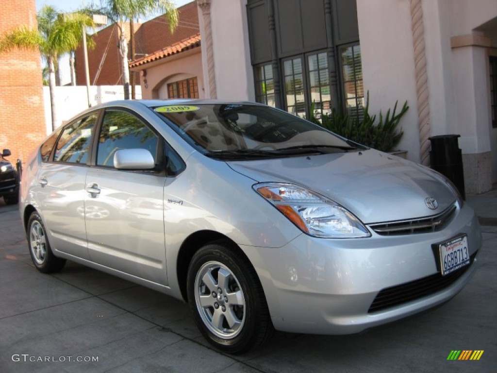 2009 Prius Hybrid - Classic Silver Metallic / Dark Gray photo #1