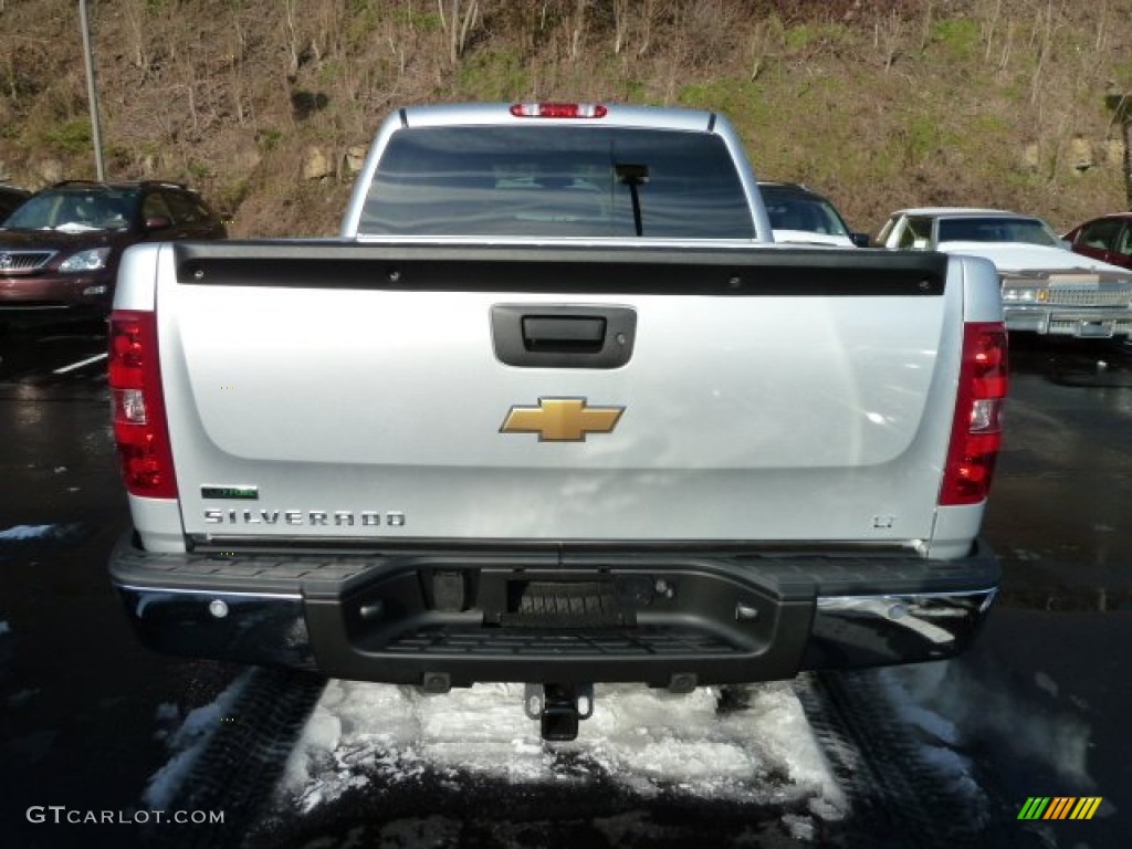 2012 Silverado 1500 LT Crew Cab 4x4 - Silver Ice Metallic / Ebony photo #3