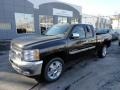 2012 Black Chevrolet Silverado 1500 LT Extended Cab 4x4  photo #8