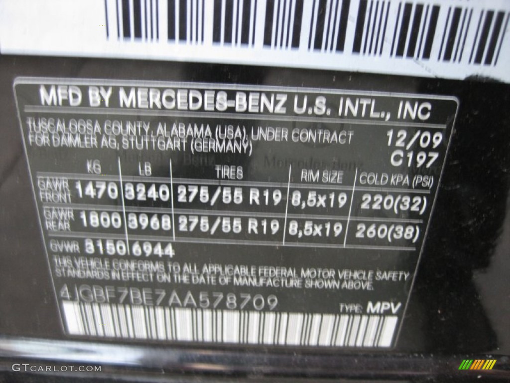 2010 GL 450 4Matic - Obsidian Black Metallic / Cashmere photo #27