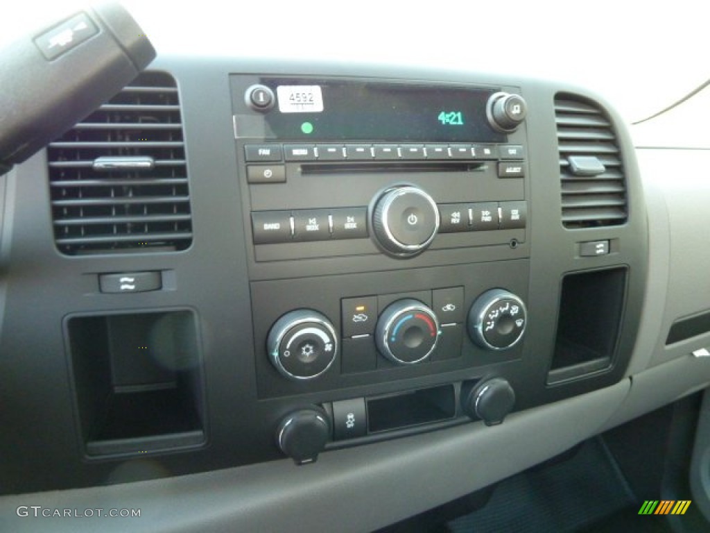 2012 Silverado 1500 Work Truck Regular Cab 4x4 - Blue Granite Metallic / Dark Titanium photo #18