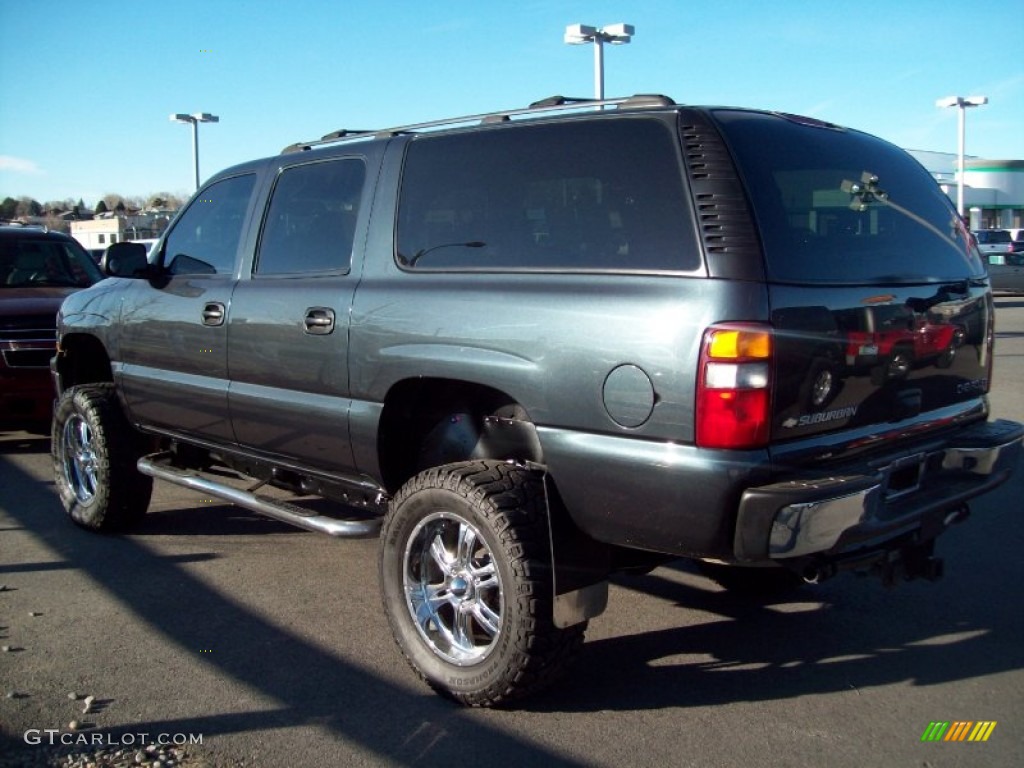 Dark Gray Metallic 2003 Chevrolet Suburban 1500 LT 4x4 Exterior Photo #59253691