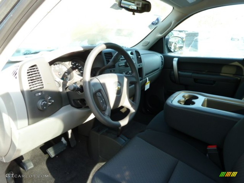 2011 Silverado 1500 LS Extended Cab 4x4 - Blue Granite Metallic / Dark Titanium photo #14