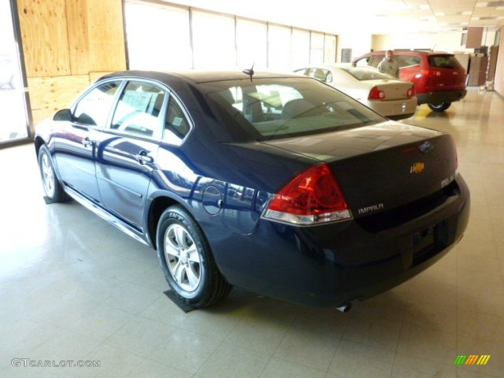 2012 Impala LS - Imperial Blue Metallic / Gray photo #5