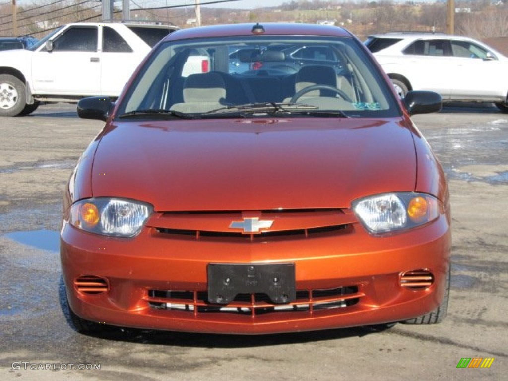 Sunburst Orange Metallic 2005 Chevrolet Cavalier LS Sedan Exterior Photo #59256469