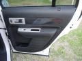 Limited Charcoal Black/Light Stone 2009 Lincoln MKX Limited Edition Door Panel