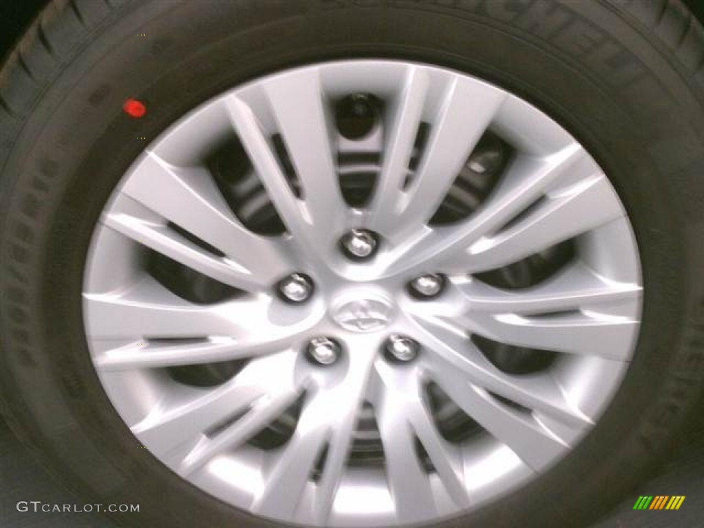 2012 Camry L - Clearwater Blue Metallic / Ivory photo #5