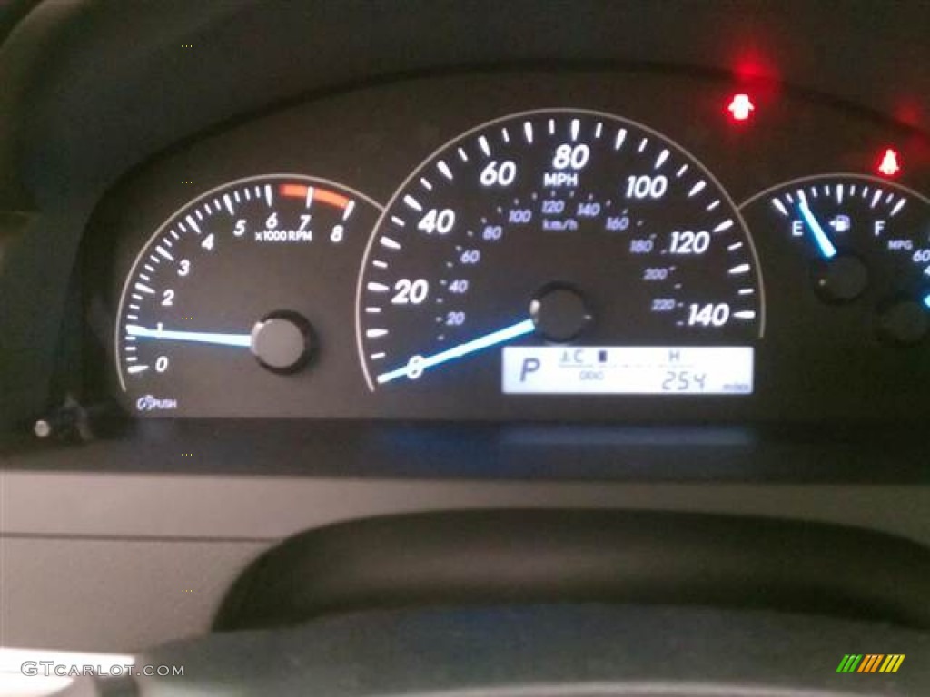 2012 Camry L - Clearwater Blue Metallic / Ivory photo #8