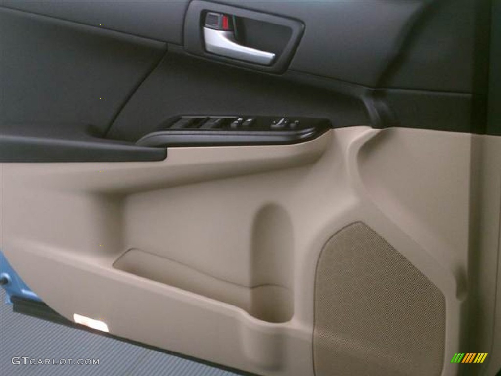 2012 Camry L - Clearwater Blue Metallic / Ivory photo #10