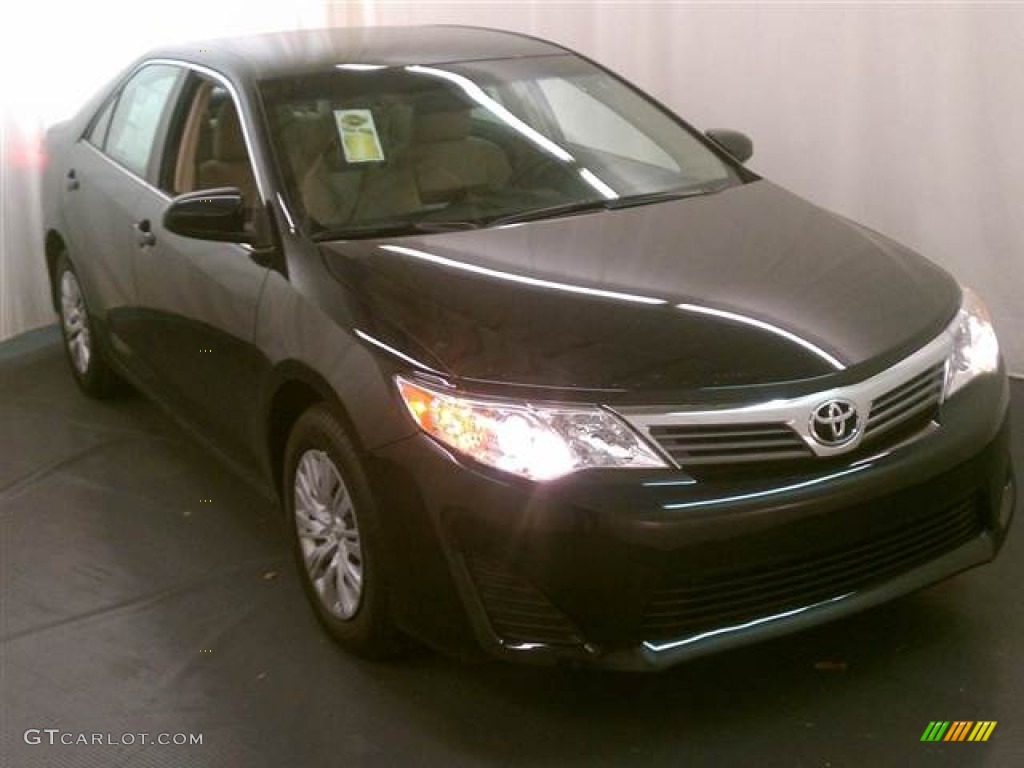 2012 Camry L - Magnetic Gray Metallic / Ivory photo #1