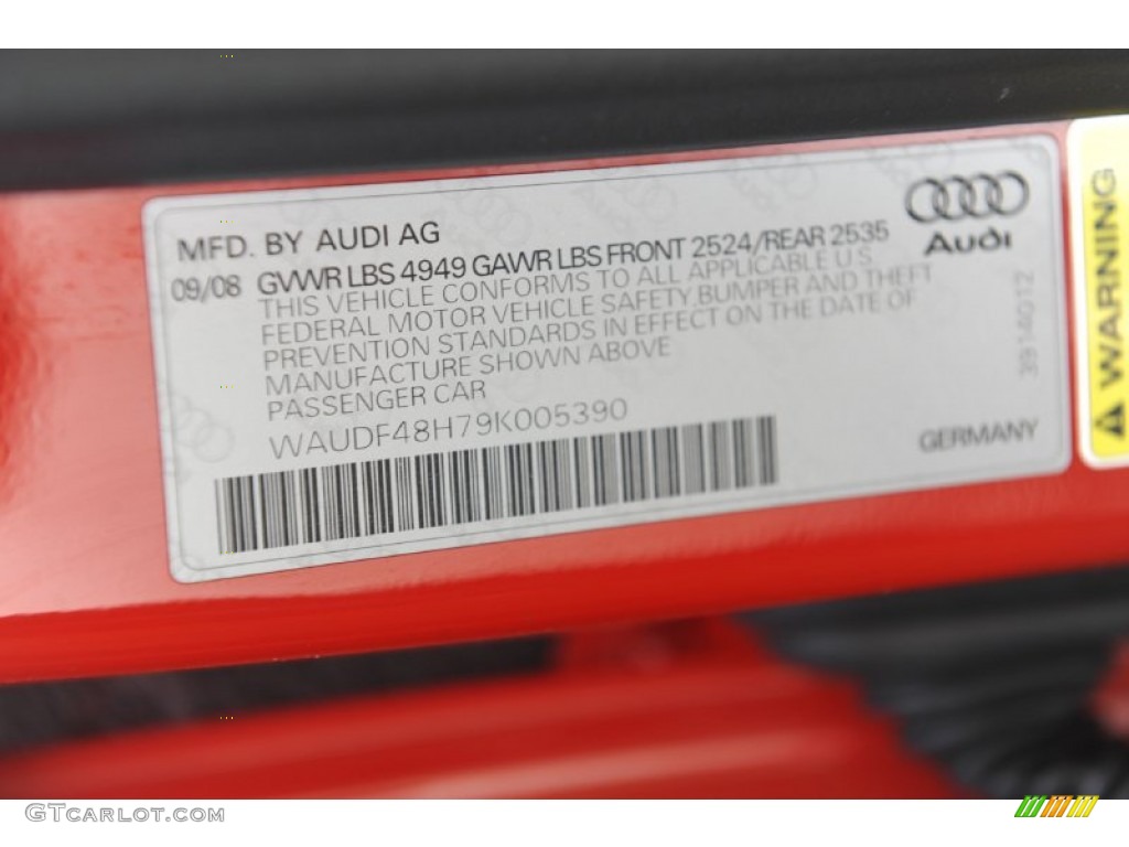 2009 A4 2.0T quattro Cabriolet - Misano Red Pearl Effect / Beige photo #9