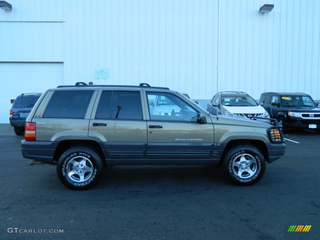 1998 Grand Cherokee Laredo 4x4 - Char Gold Satin Glow / Black photo #6
