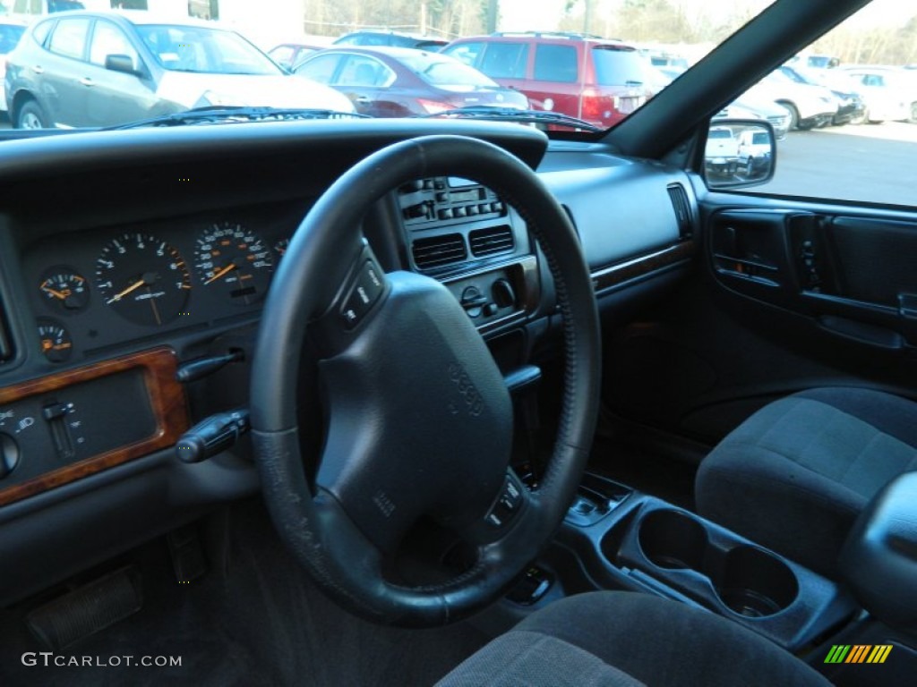 1998 Grand Cherokee Laredo 4x4 - Char Gold Satin Glow / Black photo #22