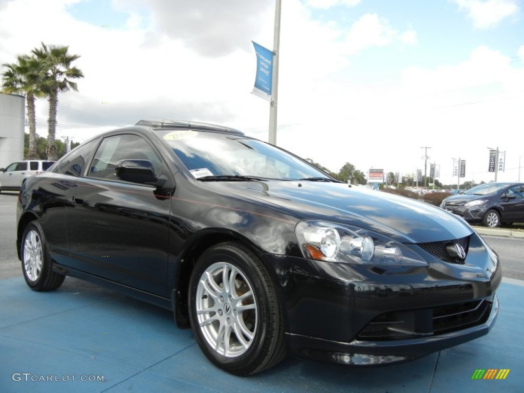 Nighthawk Black Pearl 2005 Acura RSX Sports Coupe Exterior Photo #59259078