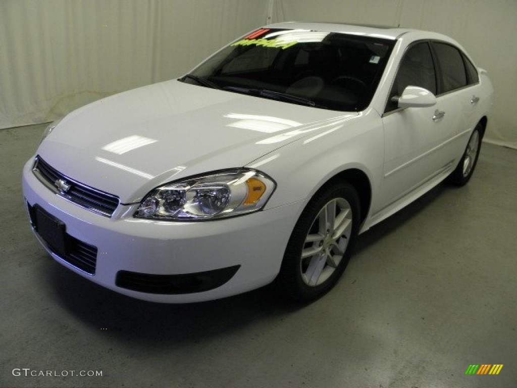 2011 Impala LTZ - Summit White / Ebony photo #3